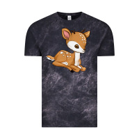 Cloud Black gazelle Vintage Tee - texasbilliewilder