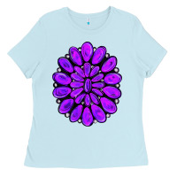 Purple Gemstone Jewelny Ladies Tee | Teevron