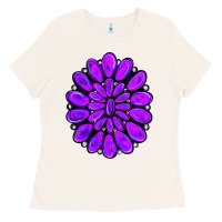 Bone purple gemstone jewelny Ladies Tee - RanaPortraitStore