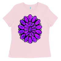 Bubblegum Pink purple gemstone jewelny Ladies Tee - RanaPortraitStore