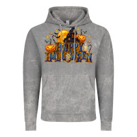 Cloud Rock Happy Halloween Vintage Hoodie - texasbilliewilder