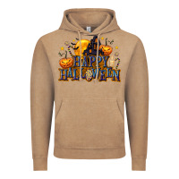Vintage Coffee Happy Halloween Vintage Hoodie - texasbilliewilder