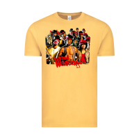 Vintage Mustard the warriors 1980s cult movie film Vintage Tee - DesigneFamous