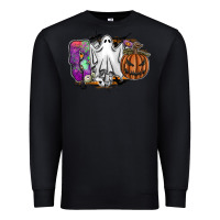 Black boo Premium Sweatshirt - SublimationCraftShop