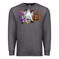 Charcoal Heather boo Premium Sweatshirt - SublimationCraftShop