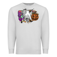 Dove Grey boo Premium Sweatshirt - SublimationCraftShop