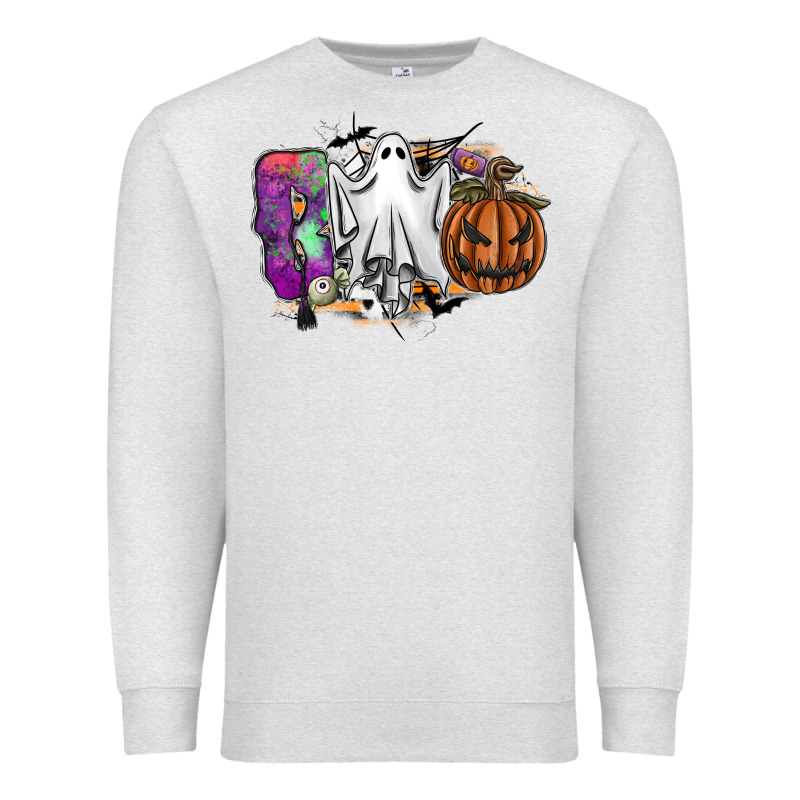 Boo Premium Sweatshirt by SublimationCraftShop | Teevron