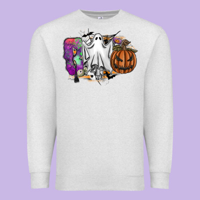 Boo Premium Sweatshirt Designed By Sublimationcraftshop