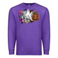 Purple boo Premium Sweatshirt - SublimationCraftShop