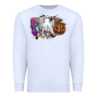 White boo Premium Sweatshirt - SublimationCraftShop