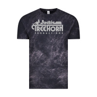 Cloud Black jackie treehorn productions Vintage Tee - DesigneFamous
