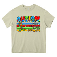 Mossy autism accept understand love different Heavy Core Tee - JahusDesignShop
