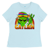 Gaylien Lgbtq Pride Ladies Tee | Teevron
