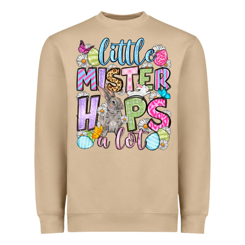 Easter Day Little Mister Hops A Lot Heavyweight Sweatshirt by OliviaCreatesArt | Teevron