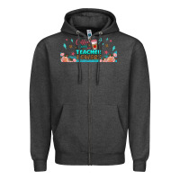 Charcoal Heather coffe gives me teacher powers libbey glass Zipper Hoodie - BundleAndBundleShop