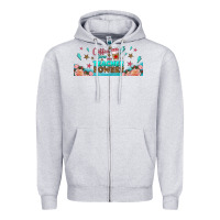 Heather Grey coffe gives me teacher powers libbey glass Zipper Hoodie - BundleAndBundleShop