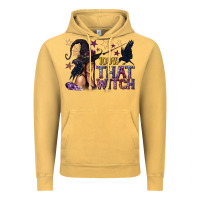 Vintage Mustard 100% That Witch Black Afro Witch Vintage Hoodie - texasbilliewilder