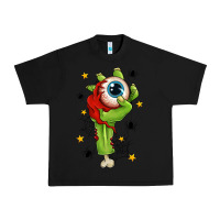 Black Zombie Hand with Eyeball Urban Heavy Tee - texasbilliewilder