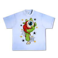 Grape Ice Zombie Hand with Eyeball Urban Heavy Tee - texasbilliewilder