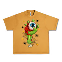 Peanut Butter Zombie Hand with Eyeball Urban Heavy Tee - texasbilliewilder