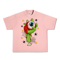 Salmon Zombie Hand with Eyeball Urban Heavy Tee - texasbilliewilder