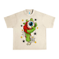 Sandshell Zombie Hand with Eyeball Urban Heavy Tee - texasbilliewilder