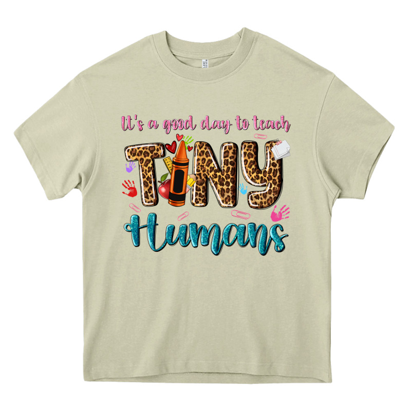Its A Good Day To Teach Tiny Humans Heavy Core Tee by NancyCooperArtShop | Teevron