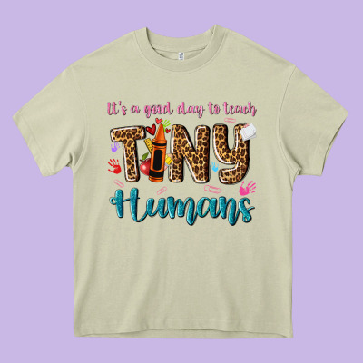 Its A Good Day To Teach Tiny Humans Heavy Core Tee Designed By Nancycooperartshop
