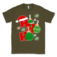 Army Green Christmas Ho Ho Ho Classic Tee - Bettercallsaul