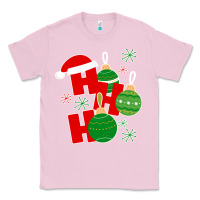 Bubblegum Pink Christmas Ho Ho Ho Classic Tee - Bettercallsaul