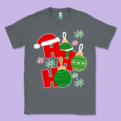 Christmas Ho Ho Ho Classic Tee Designed By Bettercallsaul