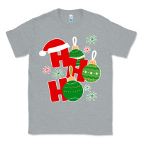 Heather Grey Christmas Ho Ho Ho Classic Tee - Bettercallsaul