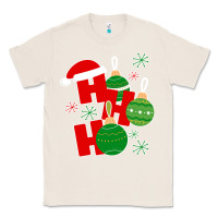 Natural Christmas Ho Ho Ho Classic Tee - Bettercallsaul
