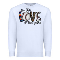 For The Love Of The Game Baseball Premium Sweatshirt | Teevron