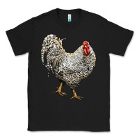 Black dominique rooster Classic Tee - LillyAllenDesigns