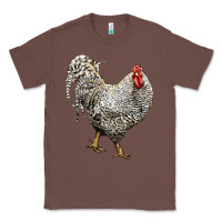 Chestnut dominique rooster Classic Tee - LillyAllenDesigns