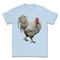 Dusty Blue dominique rooster Classic Tee - LillyAllenDesigns