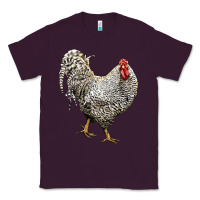 Plum dominique rooster Classic Tee - LillyAllenDesigns