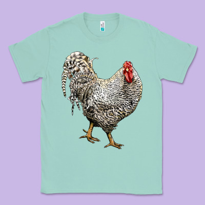 Dominique Rooster Classic Tee Designed By Lillyallendesigns