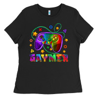 Black Western Gaymer Ladies Tee - BundleAndBundleShop