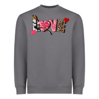 Storm Love Valentine's Day Heavyweight Sweatshirt - FaDigitalArtStudio