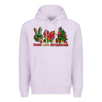 Lilac Peace Love Nutcrackers Premium Hoodie - BundleAndBundleShop