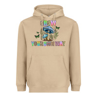Mushroom grow your own way Heavyweight Hoodie - CowhideDigitalArt
