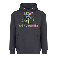 Smoke grow your own way Heavyweight Hoodie - CowhideDigitalArt