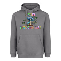 Storm grow your own way Heavyweight Hoodie - CowhideDigitalArt
