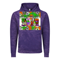 Cloud Purple Halloween Coffee Cups Vintage Hoodie - texasbilliewilder