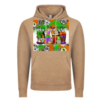 Vintage Coffee Halloween Coffee Cups Vintage Hoodie - texasbilliewilder
