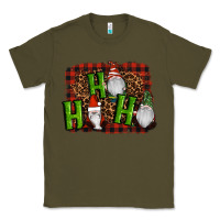 Army Green ho ho ho gnomes christmas Classic Tee - RanaPortraitStore