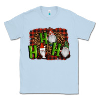 Dusty Blue ho ho ho gnomes christmas Classic Tee - RanaPortraitStore