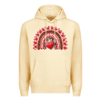 Pina Colada valentines day rainbow with heart Premium Hoodie - RanaPortraitStore
